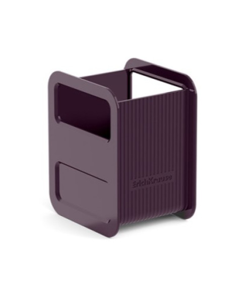 Suport pentru pixuri din plastic ErichKrause, pătrat, violet